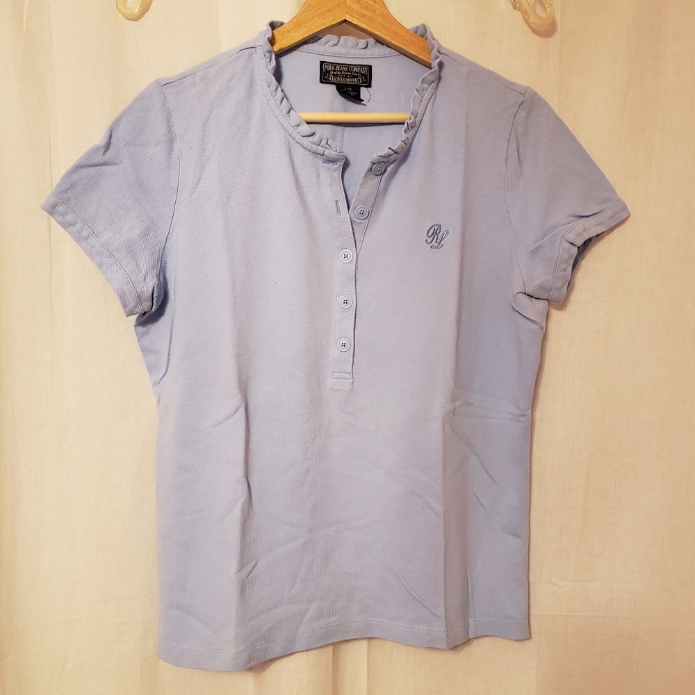 Ralph Lauren Blue Blouse